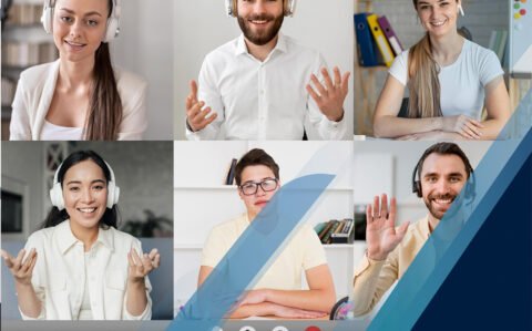 Graphic designers in a meeting