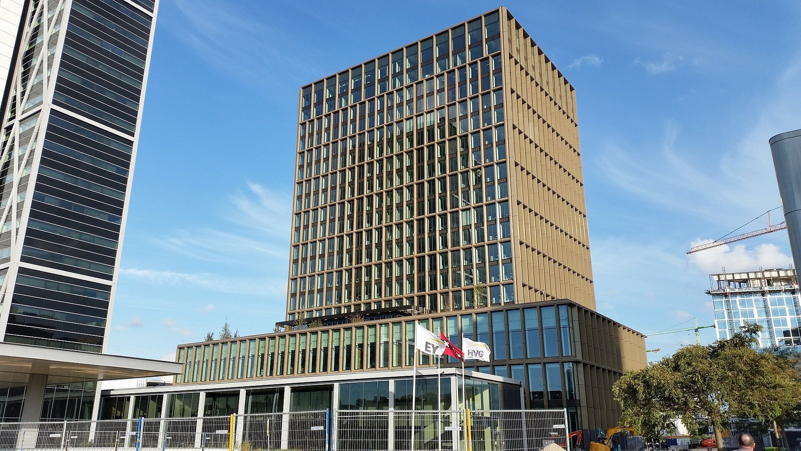 El edificio de la sede de la Agencia Europea de Medicamentos (EMA) en Ámsterdam, Países Bajos.